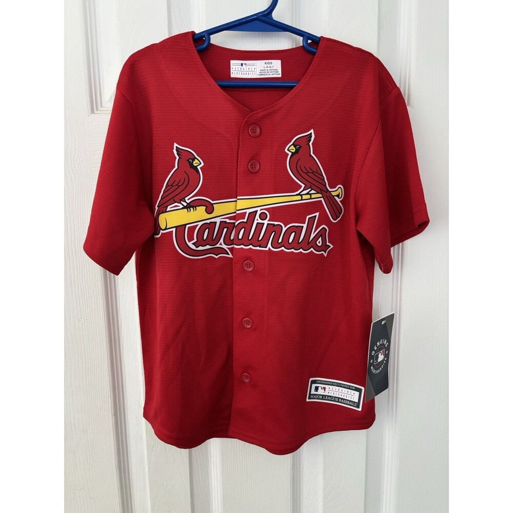 St. Louis Cardinals Goldschmidt #46 Jersey Youth Sz 7 Red Genuine Merchandise